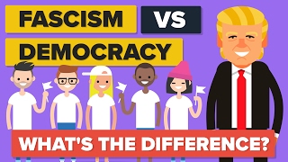 Fascism vs Democracy  Whats The Difference  Political Comparison [upl. by Ahsekar]