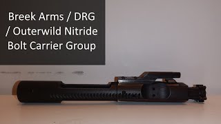 Breek Arms  Outerwild Nitride BCG 1900 Round Review [upl. by Rellim]