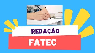 Redação da FATEC [upl. by Rhianon]