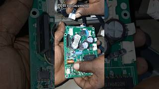 LG inverter fridge PCB 7 times blinking error shorts workshoptelugu [upl. by Euqina]