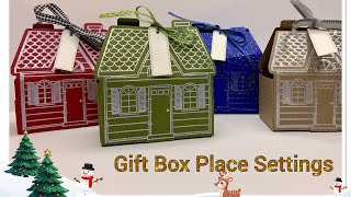 Gift Box Place Settings [upl. by Notaes]