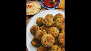 POLPETTE VEGETARIANE RICOTTA e SPINACI dorate fuori e morbide dentro😍🌱 Shorts [upl. by Mayberry924]