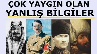 YANLIŞ BİLİNEN MEŞHUR TARİHİ OLAYLAR [upl. by Eceinert]