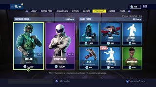 NEW FANDANGLE EMOTE COUNTERATTACK SET amp OVERTAKER SKIN ARE BACK Fortnite Item Shop Update [upl. by Esinad]