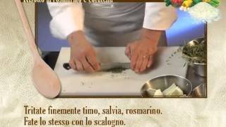 Risotto al rosmarino e coratella [upl. by Ahsiya345]