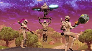 Fortnite  NEW OVERTAKER WHITEOUT  CYCLONE WHITE SQUALL GLIDERS WHITENINJASBIKER SKINS [upl. by Kalvin]