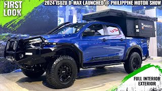 2024 Isuzu DMax 4x4 Custom Variant Launched At 2024 Philippine Motor Show  Full Interior Exterior [upl. by Atsirhcal382]