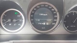 MercedesBenz GLK 220CDI Top Speed [upl. by Marena]