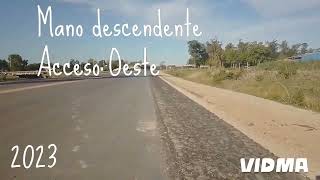 Autopista Perón tramo casi terminado Entre RP 7 y Acceso Oeste Zona Merlo Ituzaingó [upl. by Dalury629]