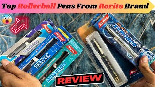 Top amp Budget Rollerball Pens From Rorito Brand  Review amp Unboxing [upl. by Sage]