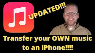 How to Transfer Your Own Music to an iPhone  Transfer ANY MP3 file  UPDATED 2024 Tutorial [upl. by Dasi]