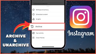 How to Archive and Unarchive Instagram Posts Quick amp Easy [upl. by Odoric274]