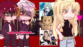 Diabolik lovers react to Yui as Yuki Tsukumo  Jujutsu kaisen [upl. by Nerrual]