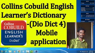 Collins Cobuild English Learners Dictionary  DioDict4 Mobile App The best Dictionary for Android [upl. by Sawyor]