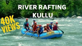 Kullu Manali River Rafting  Jan 2018  freezing temperature [upl. by Mulloy]