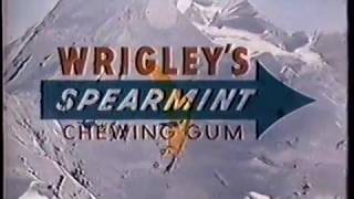 1980 Wrigleys Spearmint Chewing Gum TV Commerical [upl. by Notnad]