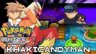 Pokemon White 2 Hack Vs KhakiCandyman [upl. by Eyoj]