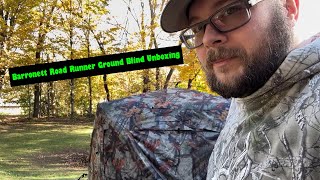 Barronett Road Runner Ground Blind Unboxing [upl. by Groveman614]