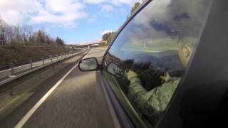 Turbo Honda Accord Sprinting Down the Autobahn [upl. by Shore]