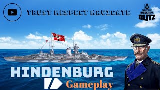 Wows Blitz • Hindenburg  Solo [upl. by Haet]