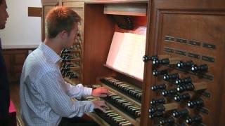 Jeremy Cole Organ Scholar plays Bach Ricercare à 6 BWV 1079 [upl. by Aziza653]