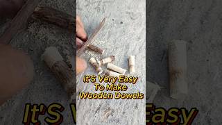 Making wooden dowels is very easy [upl. by Kingsley569]