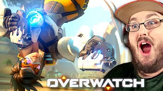 I Watched EVERY Overwatch Cinematic amp Trailer for the First Time I have Never Played Overwatch [upl. by Zippel]