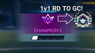 Road to Grand Champ in 1v1s Champ 2 rank up [upl. by Stephenson]