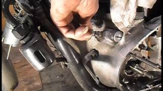 triumph t120 engine rebuild part 5 [upl. by Ligetti378]