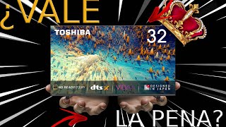 TOSHIBA SMART TV 32 PULGADAS UNBOXING 32v35kb [upl. by Hankins]