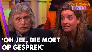 Wilfred opgeschrikt door scherpe opmerking Merel tegen Johan ‘Oh jee die moet op gesprek’ [upl. by Greyson]