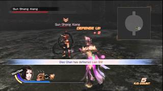 DLC Outfits  Diao Chan DW 6 Conquest Mode Dynasty Warriors 7 HD [upl. by Alvita522]