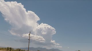 Thunderstorm over mountains time lapse [upl. by Oivalf]