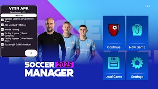 SM 25 mod apk v121 unlimited money  premium  facility  stadium [upl. by Kal649]