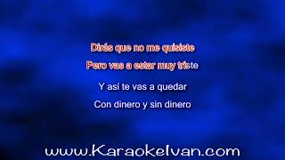 Alejandro Fernandez  El Rey KARAOKE [upl. by Neibart]