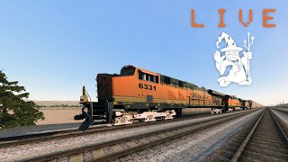 Barstow to Fresno  Run8 Train Simulator [upl. by Garrison]