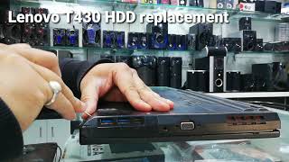 Lenovo T430 HDD Replacement । How Replace HDD in Lenovo T430 Laptop [upl. by Pierre]