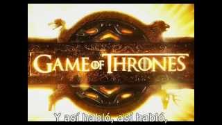 Las lluvias de Castamere by the National [upl. by Shult]