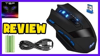 Zelotes F15  Wireless Multimedia  Gaming Mouse  REVIEW [upl. by Apostles]