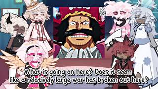 Hazbin Hotel Angels react to Roger  Onepiece Luffy gear 5  Lucifer  Charlie Gacha life 2 garp [upl. by Notsahc69]