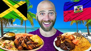 100 Hours of Caribbean Food 🇯🇲 🇭🇹 Caribbean Food Around The World [upl. by Anikas]