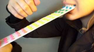 How to eat Candy Buttons like a Recreational Mathemusician [upl. by Elexa]