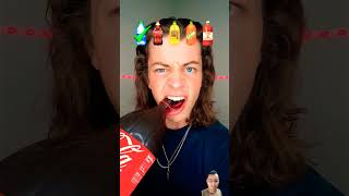 ASMR EATING Giant Water jelly asmr eating challenge sprite soda viral shorts youtube food [upl. by Kemme382]