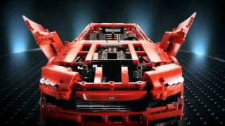 Lego Technic Supercar 8070 Commercial  wwwfirestartoyscom [upl. by Nahtnhoj]