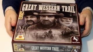 Great Western Trail  unboxing [upl. by Yekcin]