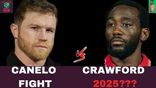 CANELO ALVAREZ VS TERENCE CRAWFORD POSSIBLE FIGHT FOR 2025 IN CINCO DE MAYO [upl. by Dnomse]