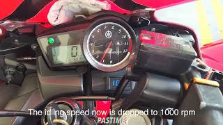 Yamaha R15  RPM Problem  solved [upl. by Selassie859]