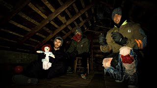 OVERNIGHT in HAUNTED AXE MURDER HOUSE Conjuring the Killer [upl. by Jacinto403]