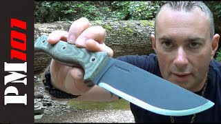 Condor Crotalus Best Budget Survival Bushcraft Knife  Preparedmind101 [upl. by Ardnikal]