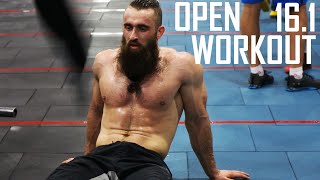 Crossfit Open Workout 161  Banda Arena  CF Team UA [upl. by Edwine]